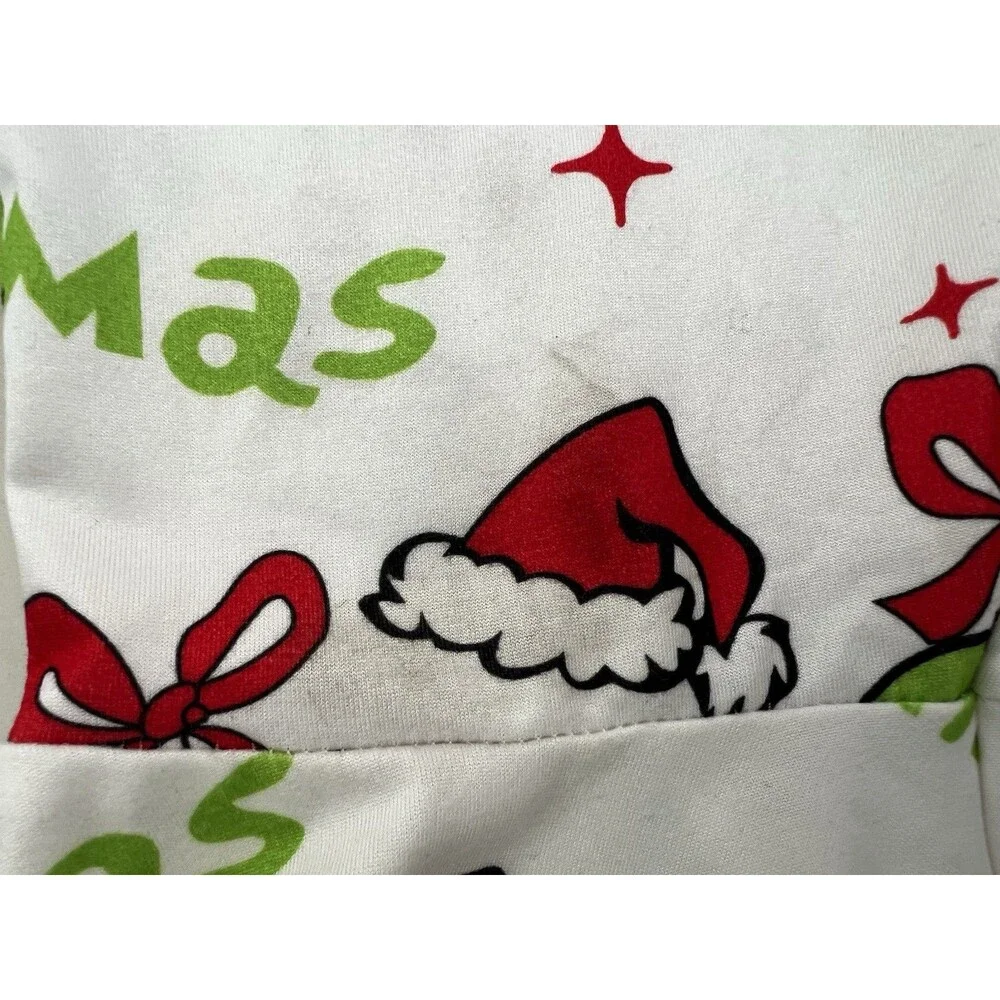 Los Angeles Boutique Party Grinch Cristmas Bell Bottom Jumpsuit Outfit Holiday 5